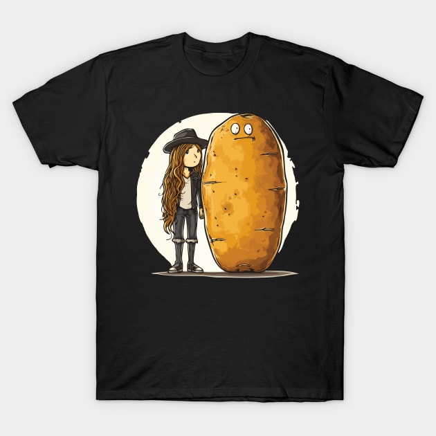 Sweet Potato Lover - Love Valentine's Day Lover Couple Cute Funny T-Shirt by The Realm Within